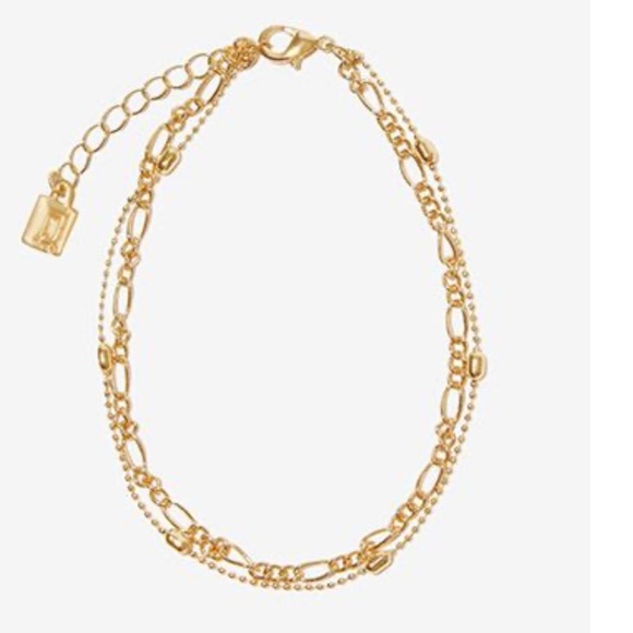 NWT DANNIJO
Double Gold plated Anklet - Picture 2 of 3